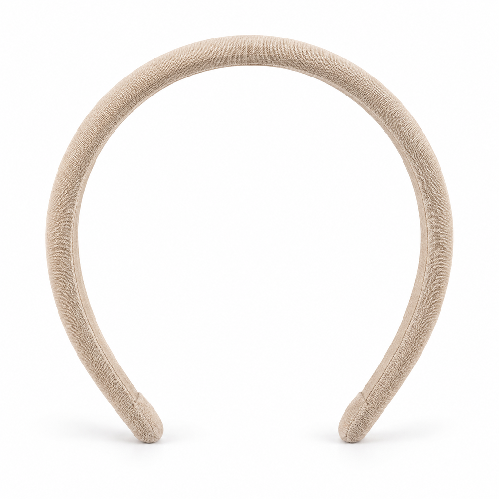 Selvorith™ Beige Textured Padded Headband