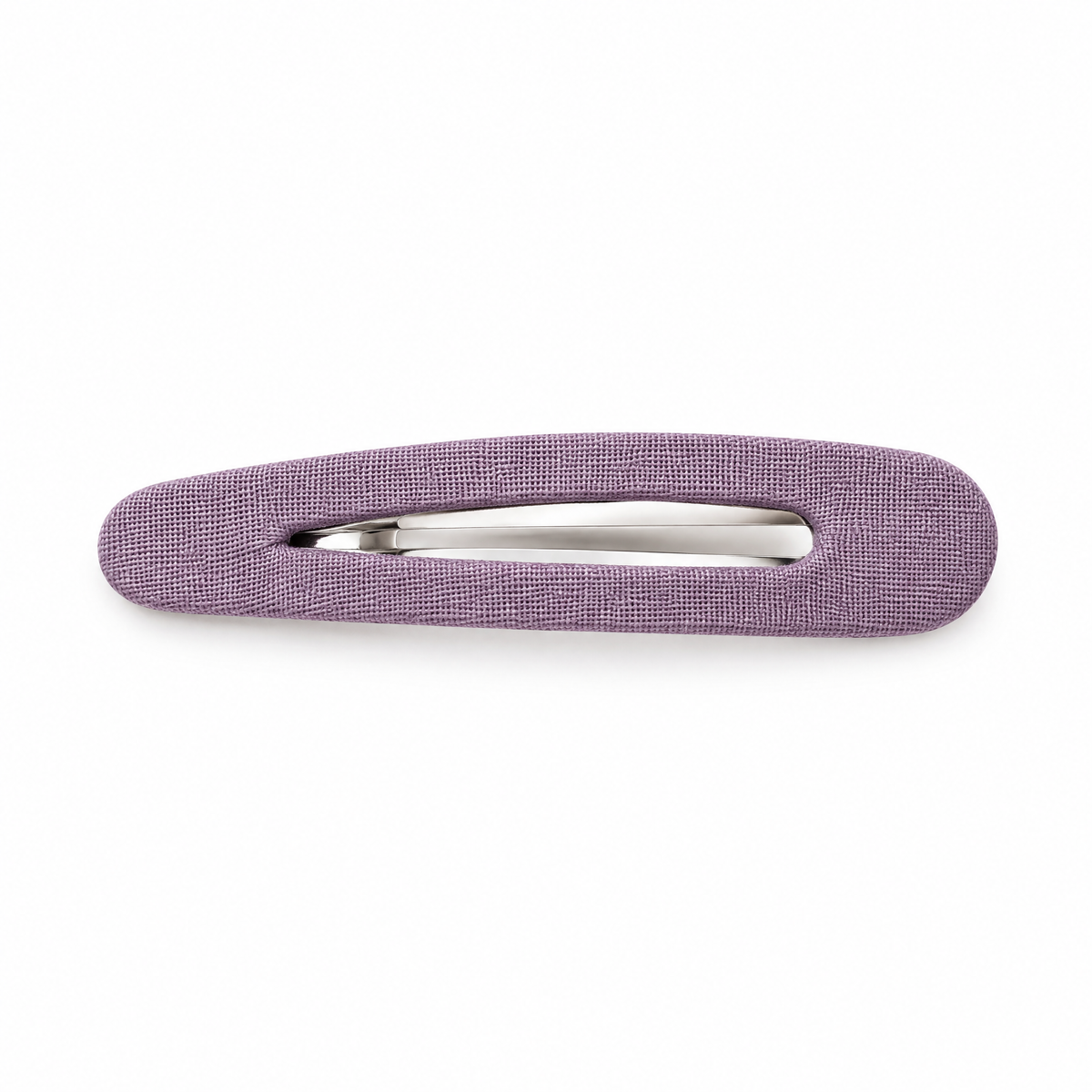 Selvorith™ Lavender Fabric Snap Hair Clip
